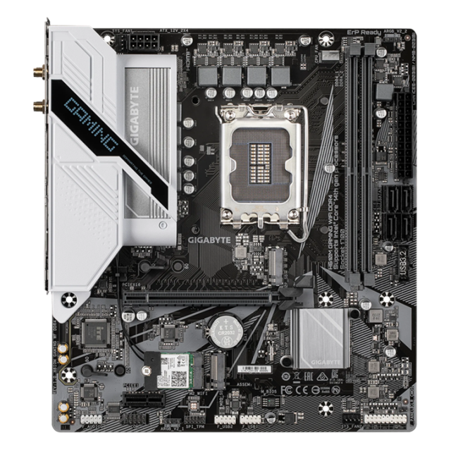 Дънна платка GIGABYTE H610M GAMING WIFI DDR4, LGA1700, 2x DDR4, 2x M.2, 4x SATA 6Gb/s, HDMI, DP, Micro ATX