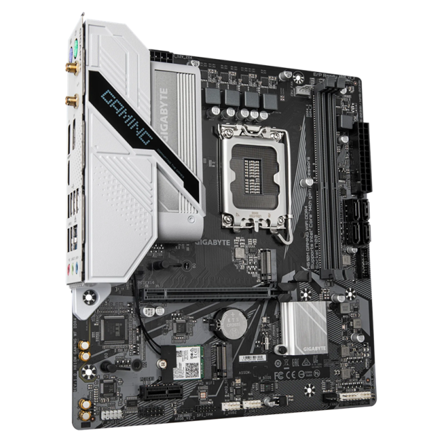 Дънна платка GIGABYTE H610M GAMING WIFI DDR4, LGA1700, 2x DDR4, 2x M.2, 4x SATA 6Gb/s, HDMI, DP, Micro ATX