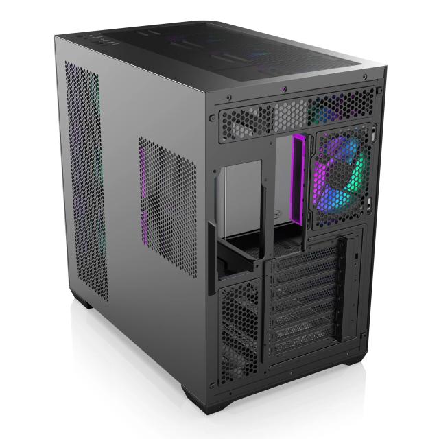 Кутия Raijintek ATREUS BT7 Black, Middle Tower, 2x USB 3.0, 1x USB 3.1 Type-C, E-ATX / ATX / mATX / ITX 