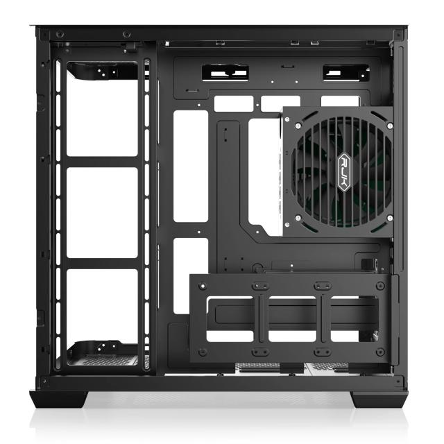 Кутия Raijintek ATREUS BT7 Black, Middle Tower, 2x USB 3.0, 1x USB 3.1 Type-C, E-ATX / ATX / mATX / ITX 