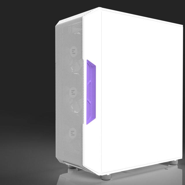 Кутия Zalman  i3 NEO ARGB Mesh White, aRGB, Middle Tower, 2x USB 3.0, 1x USB 2.0, ATX/mATX/Mini-ITX, бяла