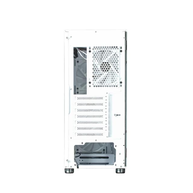 Кутия Zalman  i3 NEO ARGB Mesh White, aRGB, Middle Tower, 2x USB 3.0, 1x USB 2.0, ATX/mATX/Mini-ITX, бяла