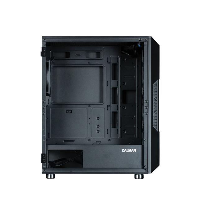 Кутия Zalman  i3 NEO ARGB Mesh Black, aRGB, Middle Tower, 2x USB 3.0, 1x USB 2.0, ATX/mATX/Mini-ITX, черна
