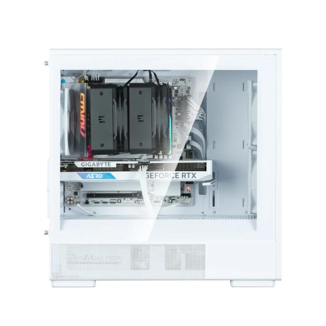 Кутия Zalman P10 NAMU White, Wood, Mini Tower, 1x USB 3.0, 1x USB Type-C, mATX/Mini-ITX, бяла