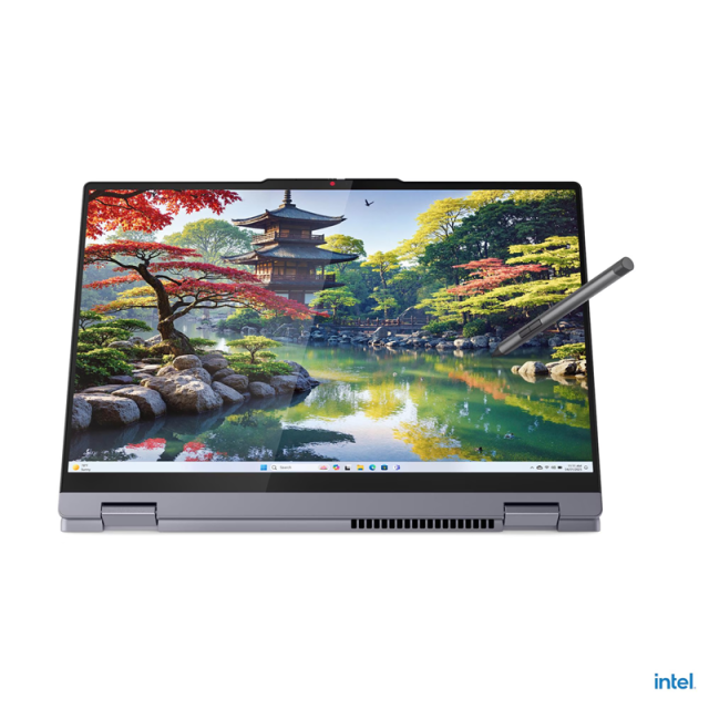 Лаптоп Lenovo IdeaPad 5 2-in-1 16IAL10, Intel Core Ultra 7 255H 16C (1.5 / 5.1 GHz, 24MB Cache), WQXGA Full HD+ IPS, Touchscreen, Intel Arc 140T, 16GB LPDDR5X, 1 TB M.2 NVMe SSD, Windows 11 Home