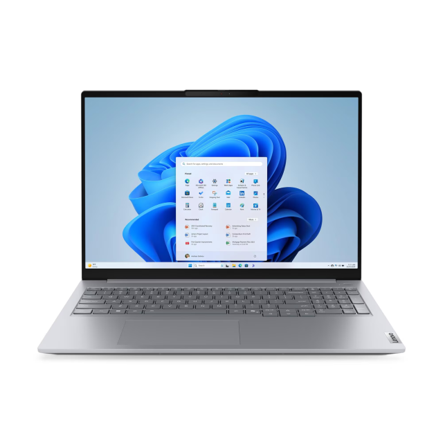 Лаптоп Lenovo ThinkBook 16 G8 IAL, Intel Core Ultra 5 225H 14C (1.7 / 4.9 GHz, 18MB Cache), 16" (40.64 см) WUXGA IPS Anti-glare, 60Hz, 16GB DDR5, 512 GB M.2 NVMe SSD, Free DOS