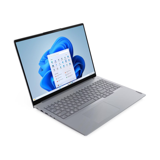 Лаптоп Lenovo ThinkBook 16 G8 IAL, Intel Core Ultra 5 225H 14C (1.7 / 4.9 GHz, 18MB Cache), 16" (40.64 см) WUXGA IPS Anti-glare, 60Hz, 16GB DDR5, 512 GB M.2 NVMe SSD, Free DOS