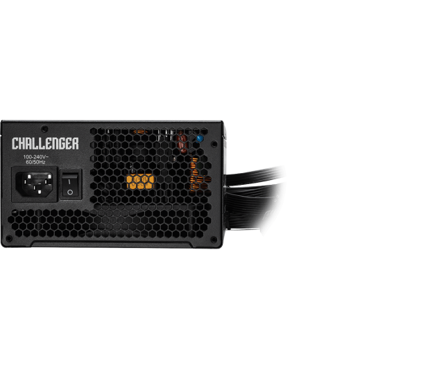Захранване Asrock CHALLENGER CL-650G, 650W, PCIe5.1/ATX 3.1, Active PFC, 80 Plus Gold