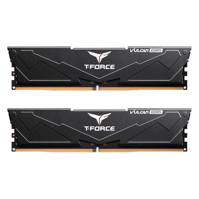 Памет Team Group T-Force Vulcan Black 32GB (2x16GB) DDR5 6000MHz, CL30, 1.35 V 