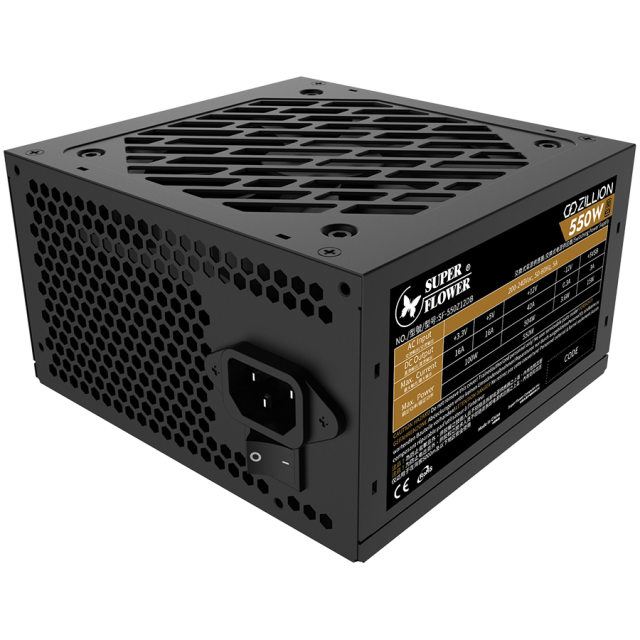 Захранване Super Flower Zillion DB Bronze 850W, Active PFC, 80 Plus Bronze