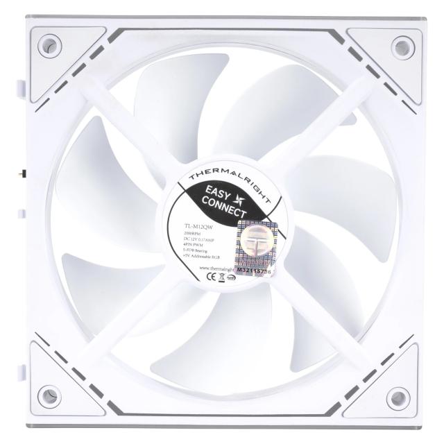 Комплект вентилатори Thermalright Fan Pack 3-in-1 3x120mm White, Infinity Mirror, Daisy-Chain, A-RGB, 3 pin/4 pin PWM