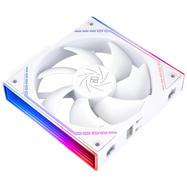 Комплект вентилатори Thermalright Fan Pack 3-in-1 3x120mm White, Infinity Mirror, Daisy-Chain, A-RGB, 3 pin/4 pin PWM