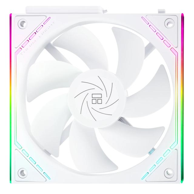Комплект вентилатори Thermalright Fan Pack 3-in-1 3x120mm White, Reverse, Infinity Mirror, Daisy-Chain, A-RGB, 3 pin/4 pin PWM