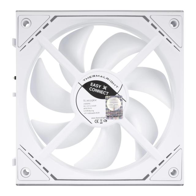 Комплект вентилатори Thermalright Fan Pack 3-in-1 3x120mm White, Reverse, Infinity Mirror, Daisy-Chain, A-RGB, 3 pin/4 pin PWM