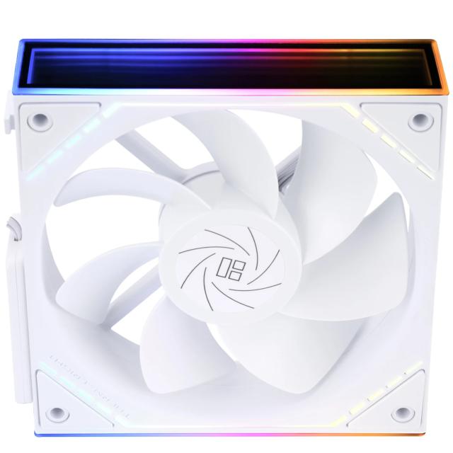 Комплект вентилатори Thermalright Fan Pack 3-in-1 3x120mm White, Reverse, Infinity Mirror, Daisy-Chain, A-RGB, 3 pin/4 pin PWM