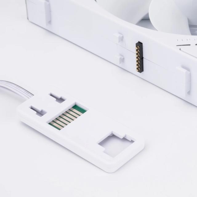 Комплект вентилатори Thermalright Fan Pack 3-in-1 3x120mm White, Reverse, Infinity Mirror, Daisy-Chain, A-RGB, 3 pin/4 pin PWM