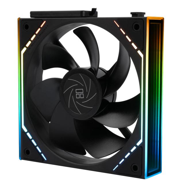 Комплект вентилатори Thermalright Fan Pack 3-in-1 3x120mm,  Reverse, Infinity Mirror, Daisy-Chain, A-RGB, 3 pin/4 pin PWM