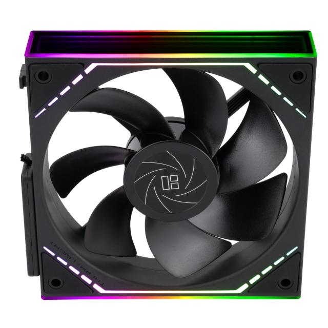 Комплект вентилатори Thermalright Fan Pack 3-in-1 3x120mm,  Reverse, Infinity Mirror, Daisy-Chain, A-RGB, 3 pin/4 pin PWM