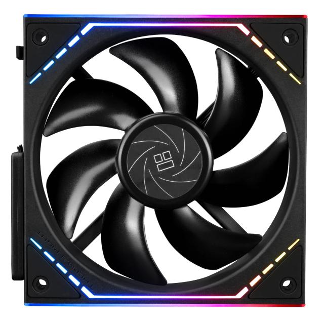 Комплект вентилатори Thermalright Fan Pack 3-in-1 3x120mm, Infinity Mirror, Daisy-Chain, A-RGB, 3 pin/4 pin PWM