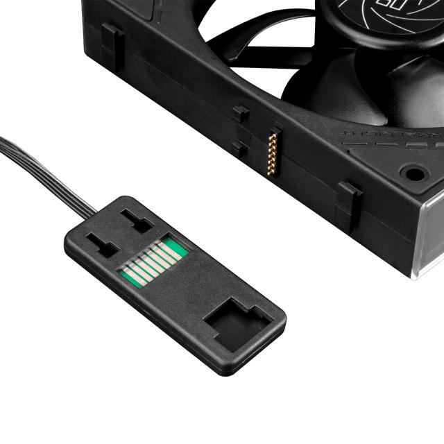 Комплект вентилатори Thermalright Fan Pack 3-in-1 3x120mm, Infinity Mirror, Daisy-Chain, A-RGB, 3 pin/4 pin PWM