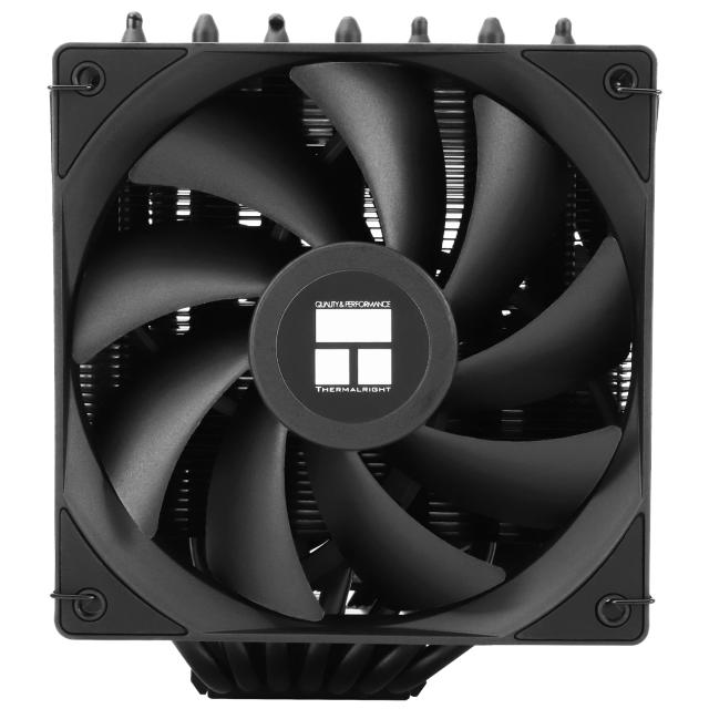 Охладител за процесор Thermalright CPU Cooler Phantom Spirit 120 SE Black, Dual-Tower, 4-pin PWM, LGA1851, 1700/AM4, AM5, Black
