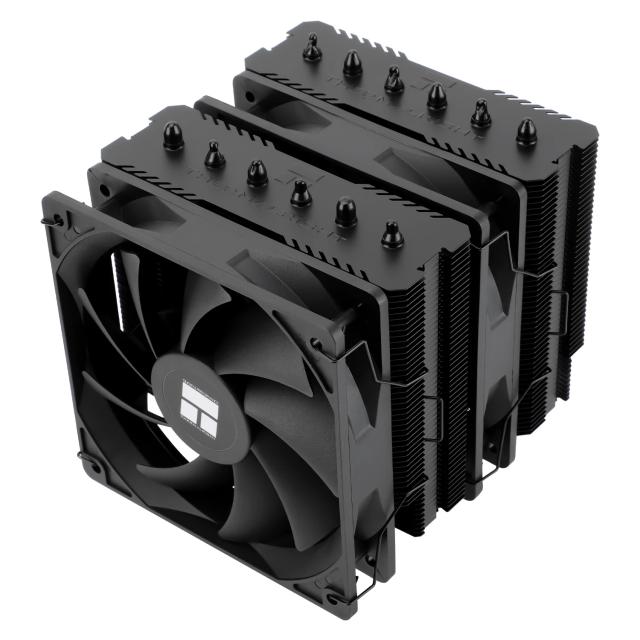 Охладител за процесор Thermalright CPU Cooler Peerless Assassin 120 SE Black, Dual-Tower, 4-pin PWM, LGA1851, 1700/AM4, AM5, Black