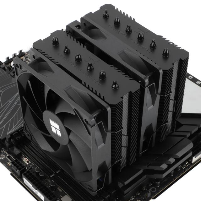 Охладител за процесор Thermalright CPU Cooler Peerless Assassin 120 SE Black, Dual-Tower, 4-pin PWM, LGA1851, 1700/AM4, AM5, Black