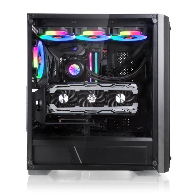 Кутия Raijintek PONOS TG4, Middle Tower, 2x USB 2.0, 1x USB 3.0, 1x HD Audio, EEB / E-ATX / ATX / M-ATX / Mini-ITX