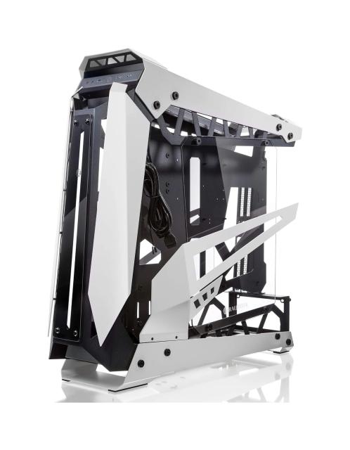 Кутия Raijintek NYX PRO WHITE, Open Frame, Full Aluminum, Middle Tower, 3x USB 3.0, 1x HD Audio, EEB / E-ATX / ATX/MICRO ATX / MINI-ITX