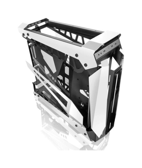 Кутия Raijintek NYX PRO WHITE, Open Frame, Full Aluminum, Middle Tower, 3x USB 3.0, 1x HD Audio, EEB / E-ATX / ATX/MICRO ATX / MINI-ITX