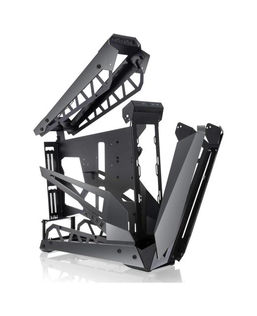 Кутия Raijintek NYX PRO TITAN, Open Frame, Full Aluminum, Middle Tower, 3x USB 3.0, 1x HD Audio, EEB / E-ATX / ATX/MICRO ATX / MINI-ITX