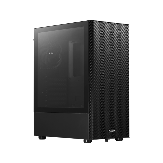 Кутия ADATA XPG VALOR MESH BLACK, Middle Tower, 2x USB 3.2, ATX/mATX/Mini-ITX, с захранване 650W, черна