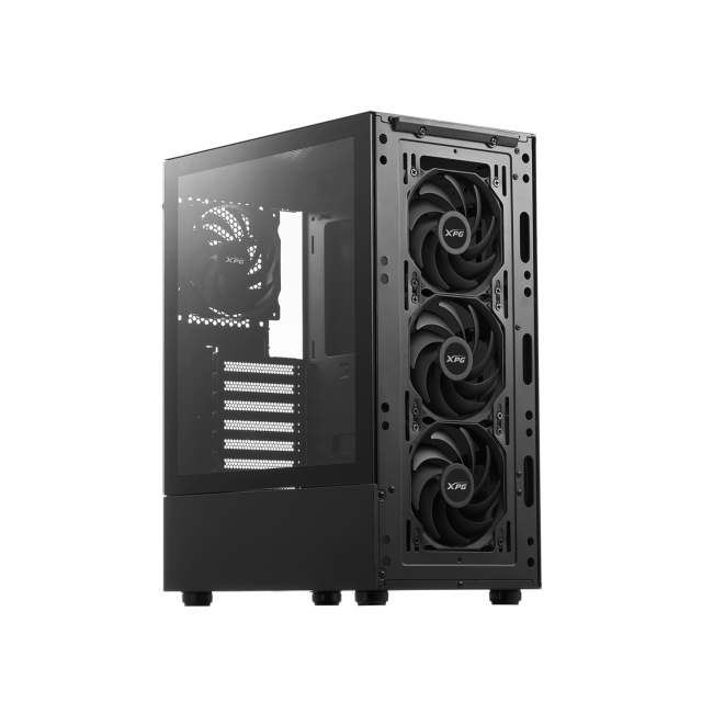 Кутия ADATA XPG VALOR MESH BLACK, Middle Tower, 2x USB 3.2, ATX/mATX/Mini-ITX, с захранване 650W, черна