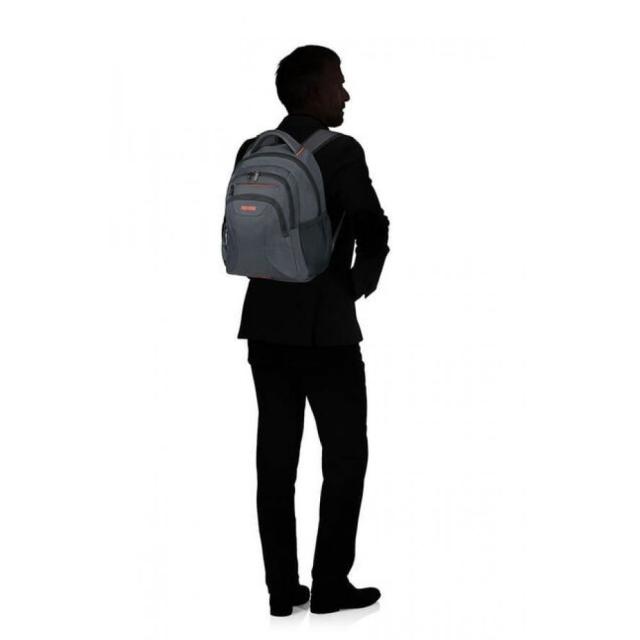 Раница Samsonite At Work Laptop Backpack 38.5cm/14.1" Grey/Orange