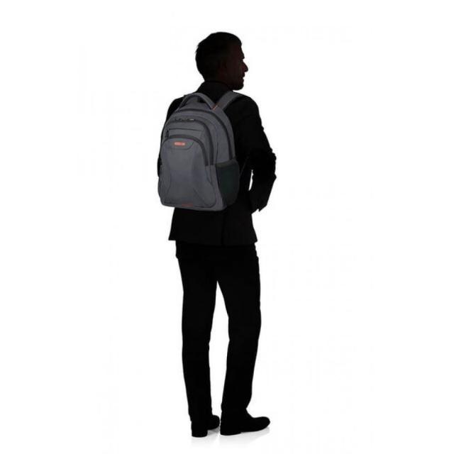 Раница Samsonite At Work Laptop Backpack 39.6cm/15.6" Grey/Orange