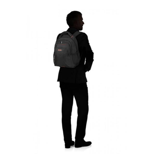Раница Samsonite At Work Laptop Backpack 38.5cm/14.1" Black/Orange