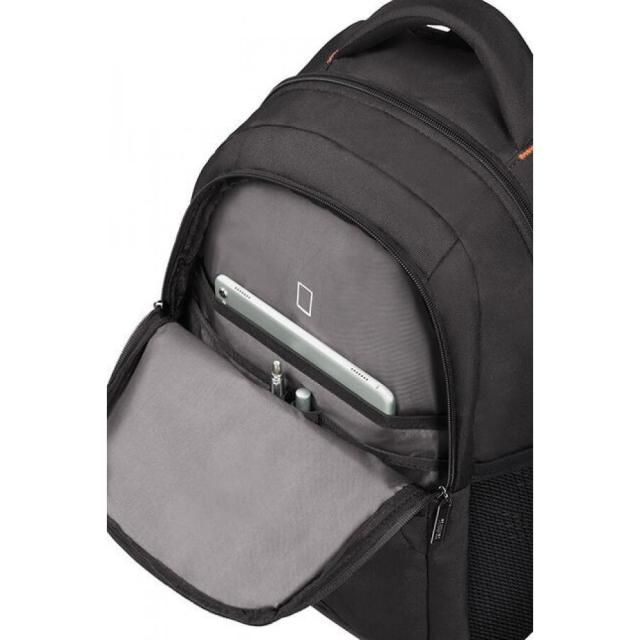 Раница Samsonite At Work Laptop Backpack 38.5cm/14.1" Black/Orange