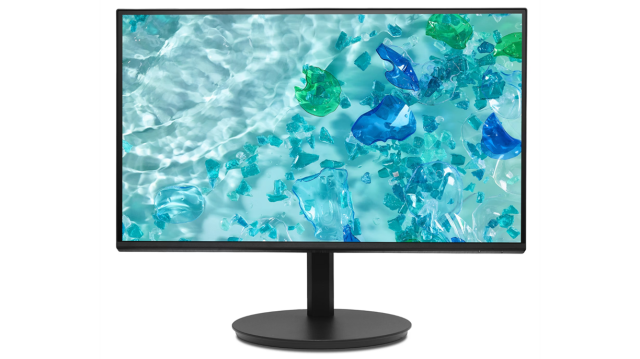 Монитор Acer Vero CB242YGbmiprx, 23.8" (60.45cm) IPS панел, 120Hz, Full HD, 4ms, 100 000 000:1, 250cd/m2, DisplayPort, HDMI, VGA