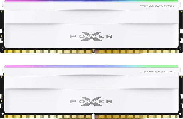 Памет Silicon Power XPOWER Zenith RGB White 32GB (2x16GB) DDR5 6000MHz, CL30, 1.35 V