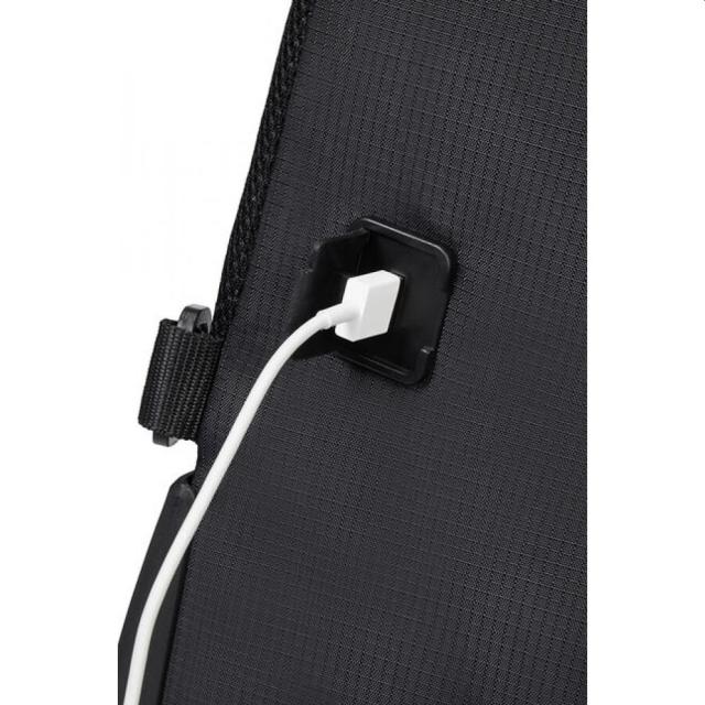 Раница Samsonite Fast Route Laptop Backpack with wheels /15.6" Sporty, Black