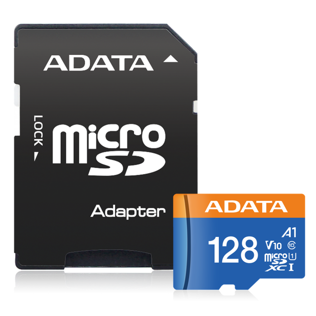 Карта памет Adata 128GB SDXCM+A UHS-I CL10 A1