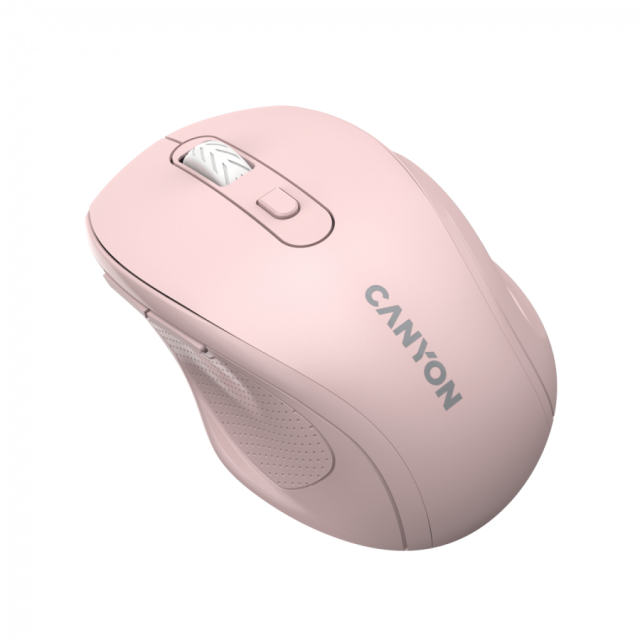 Мишка Canyon MX8650A, оптична (1600 dpi), Wireless, 6 бутона, Pink