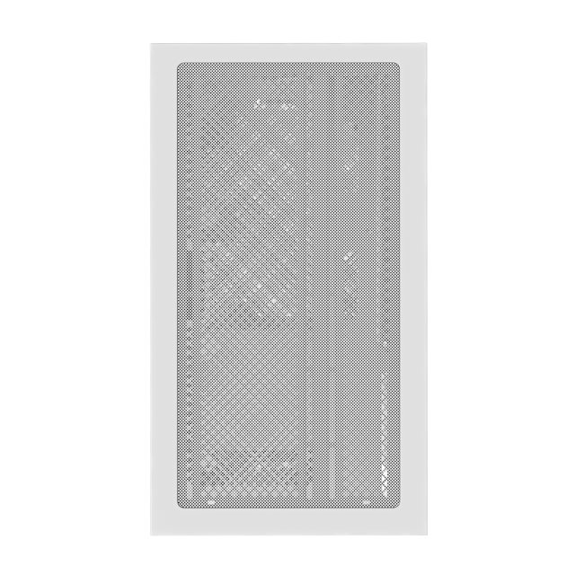 Кутия GIGABYTE C201 PANORAMIC ICE White, Mid Tower, 2x USB 3.0, mini-ITX / m-ATX
