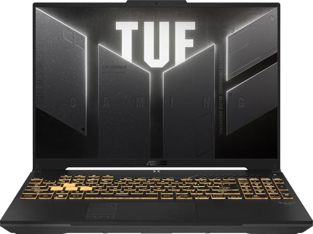 Лаптоп Asus TUF Gaming F16, Intel Core 5 210H 8C (2.2 / 4.8 GHz, 12 MB cache) 16" (40.64cm) WUXGA IPS 144Hz Anti-Glare, NVIDIA GF RTX 4050 6GB, 16GB DDR5, 512GB SSD NVMe, Free DOS
