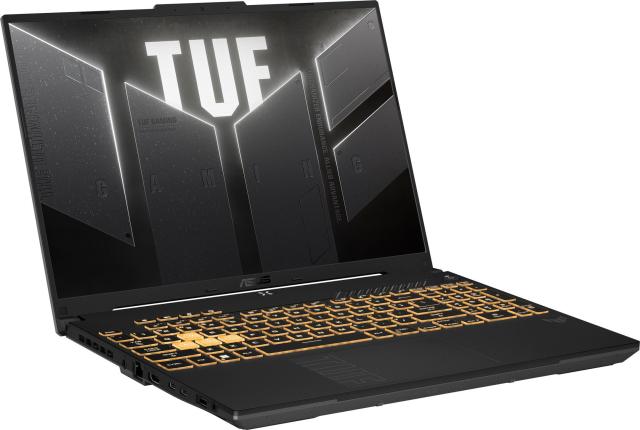 Лаптоп Asus TUF Gaming F16, Intel Core 5 210H 8C (2.2 / 4.8 GHz, 12 MB cache) 16" (40.64cm) WUXGA IPS 144Hz Anti-Glare, NVIDIA GF RTX 4050 6GB, 16GB DDR5, 512GB SSD NVMe, Free DOS