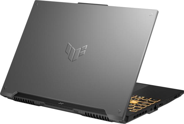 Лаптоп Asus TUF Gaming F16, Intel Core 5 210H 8C (2.2 / 4.8 GHz, 12 MB cache) 16" (40.64cm) WUXGA IPS 144Hz Anti-Glare, NVIDIA GF RTX 4050 6GB, 16GB DDR5, 512GB SSD NVMe, Free DOS