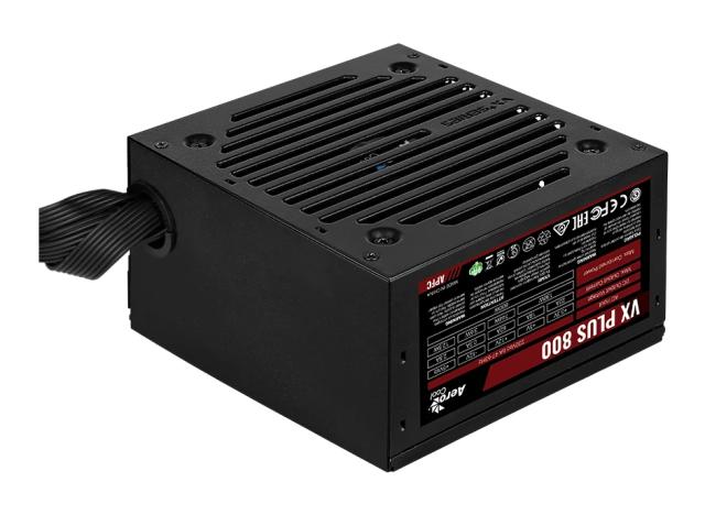 Захранване AeroCool VX PLUS STEALTH 800W A-PFC, Active PFC