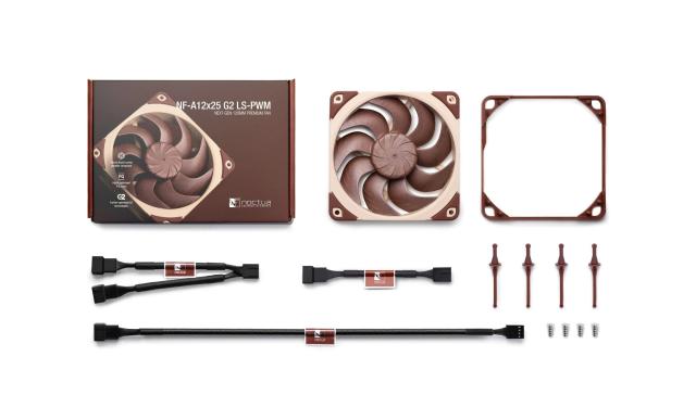 Вентилатор Noctua Fan 120mm A12x25 G2, 4-pin PWM, LS-PWM