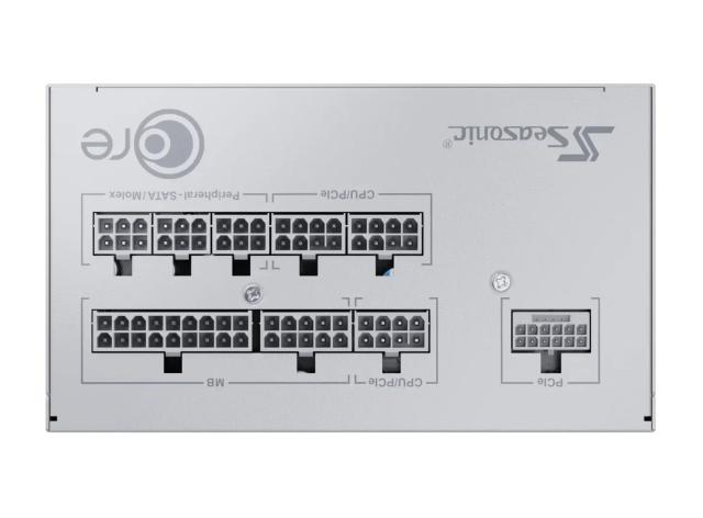 Захранване Seasonic CORE GX-850 V2 WHITE, 850W, Active PFC, 80 PLUS Gold, ATX 3.1, PCIe 5.1, Fully Modular 