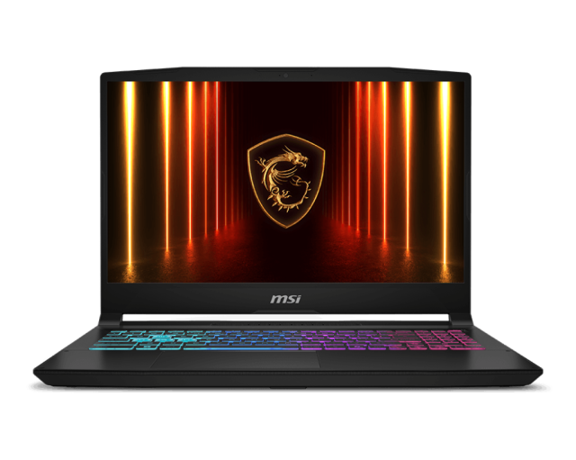 Лаптоп MSI KATANA 15 HX B14WFK-281XBG, Intel Core i5-14450HX 10C (2.4/4.8 GHz, 20MB Cache), 15.6" (39.62cm) IPS 165Hz Anti-Glare Display, NVIDIA GF RTX 5060 8GB, 16GB DDR5, 512GB SSD, Free DOS